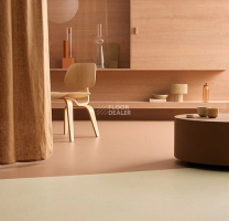 Forbo Marmoleum Solid Cocoa 3592 salted caramel фото 2 | FLOORDEALER